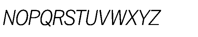 Quilichao Grotesk Extra Light Italic Font UPPERCASE