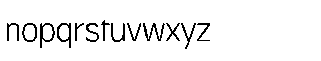 Quilichao Grotesk Extra Light Font LOWERCASE