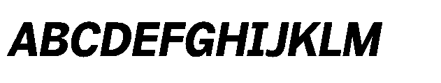 Quilichao Grotesk Semi Bold Italic Font UPPERCASE