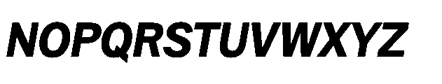 Quilichao Grotesk Semi Bold Italic Font UPPERCASE