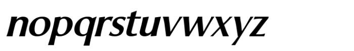 Quillo Bold Italic Font LOWERCASE