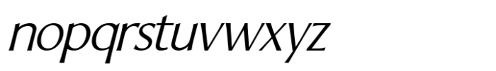 Quillo Italic Font LOWERCASE
