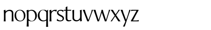 Quillo Regular Font LOWERCASE