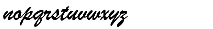 Quillora Script Font LOWERCASE