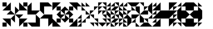 Quilt Patterns Four Font UPPERCASE