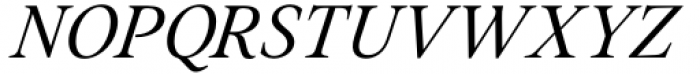 Quilty Light Italic Font UPPERCASE