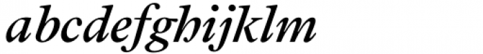 Quilty Medium Italic Font LOWERCASE