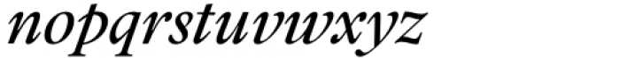 Quilty Regular Italic Font LOWERCASE