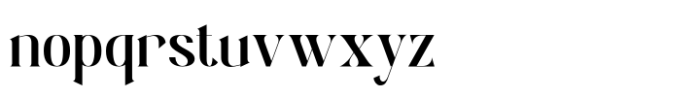 Quin Font LOWERCASE