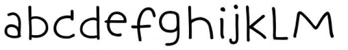 Quince Regular Font LOWERCASE