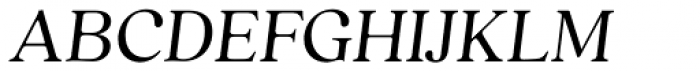 Quincy CF Regular Italic Font UPPERCASE