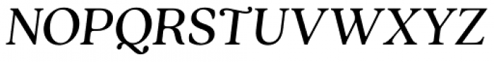 Quincy CF Text Italic Font UPPERCASE