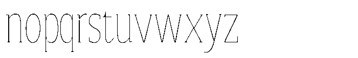 Quinget Variable Black Condensed Font LOWERCASE