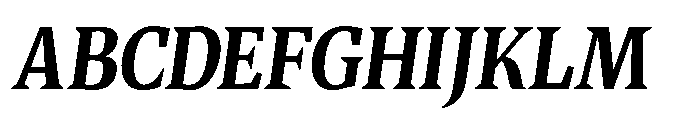 Quinget Variable Extra Bold Semi Condensed Italic Font UPPERCASE