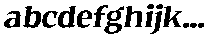 Quinget Variable Extra Bold Semi Expanded Italic FONT