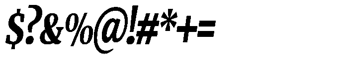 Quinget Variable Quinget Black Condensed Slanted Font OTHER CHARS