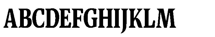 Quinget Variable Quinget Black Condensed Font UPPERCASE