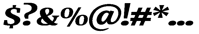 Quinget Variable Quinget Black Expanded Slanted Font OTHER CHARS