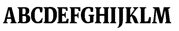 Quinget Variable Quinget Black Semi Condensed Font UPPERCASE