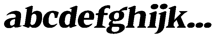 Quinget Variable Quinget Black Semi Expanded Slanted FONT