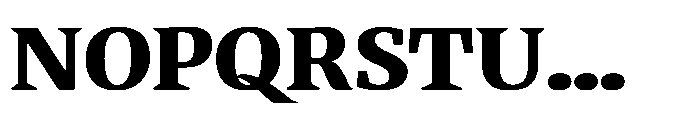 Quinget Variable Quinget Black Semi Expanded Font UPPERCASE
