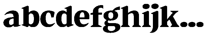 Quinget Variable Quinget Black Semi Expanded FONT