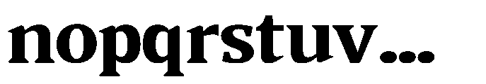 Quinget Variable Quinget Black Semi Expanded Font LOWERCASE