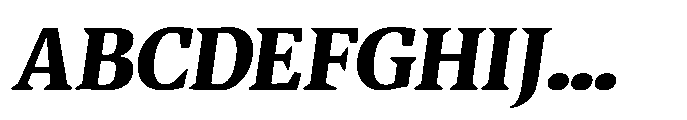 Quinget Variable Quinget Black Slanted Font UPPERCASE