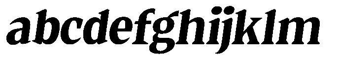 Quinget Variable Quinget Black Slanted FONT