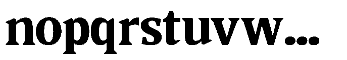 Quinget Variable Quinget Black Font LOWERCASE