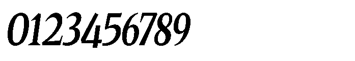 Quinget Variable Quinget Bold Condensed Slanted Font OTHER CHARS