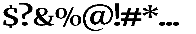 Quinget Variable Quinget Bold Expanded Font OTHER CHARS