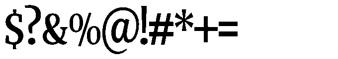 Quinget Variable Quinget Bold Semi Condensed Font OTHER CHARS