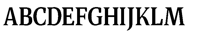 Quinget Variable Quinget Bold Semi Condensed Font UPPERCASE