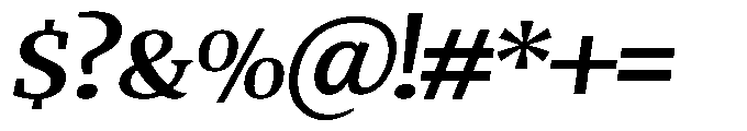 Quinget Variable Quinget Bold Semi Expanded Slanted Font OTHER CHARS