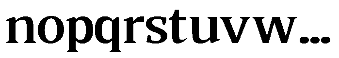 Quinget Variable Quinget Bold Semi Expanded Font LOWERCASE