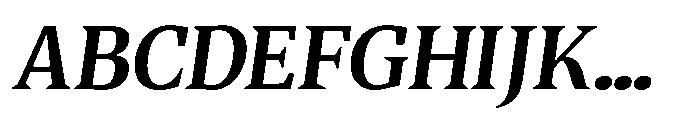 Quinget Variable Quinget Bold Slanted Font UPPERCASE