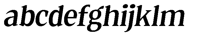 Quinget Variable Quinget Bold Slanted FONT