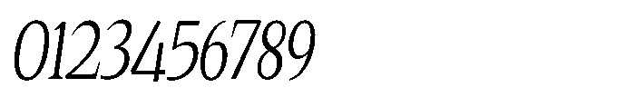 Quinget Variable Quinget Condensed Slanted Font OTHER CHARS