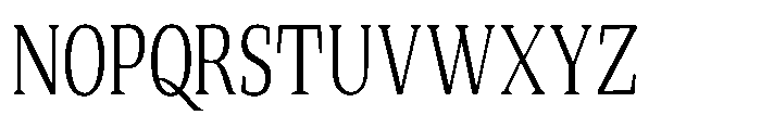 Quinget Variable Quinget Condensed Font UPPERCASE