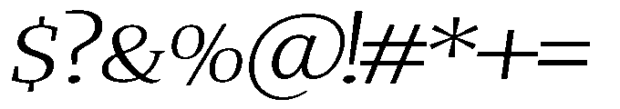 Quinget Variable Quinget Expanded Slanted Font OTHER CHARS