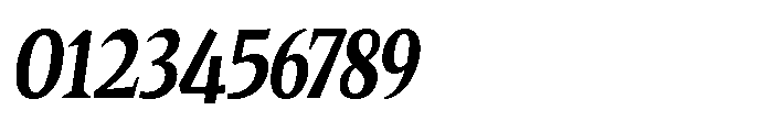 Quinget Variable Quinget Extra Bold Condensed Slanted Font OTHER CHARS
