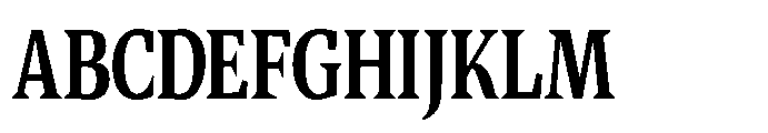 Quinget Variable Quinget Extra Bold Condensed Font UPPERCASE
