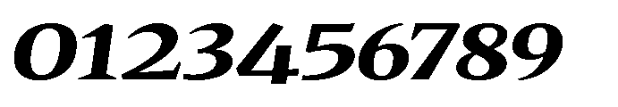 Quinget Variable Quinget Extra Bold Expanded Slanted Font OTHER CHARS