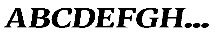 Quinget Variable Quinget Extra Bold Expanded Slanted Font UPPERCASE