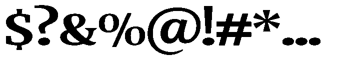 Quinget Variable Quinget Extra Bold Expanded Font OTHER CHARS