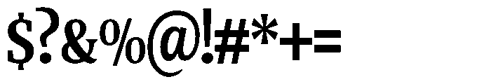 Quinget Variable Quinget Extra Bold Semi Condensed Font OTHER CHARS