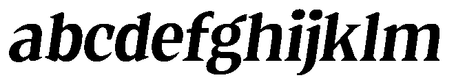 Quinget Variable Quinget Extra Bold Slanted FONT