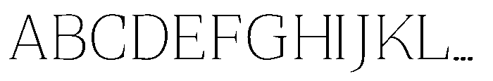 Quinget Variable Quinget Extra Light Semi Expanded Font UPPERCASE