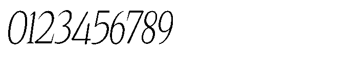 Quinget Variable Quinget Light Condensed Slanted Font OTHER CHARS